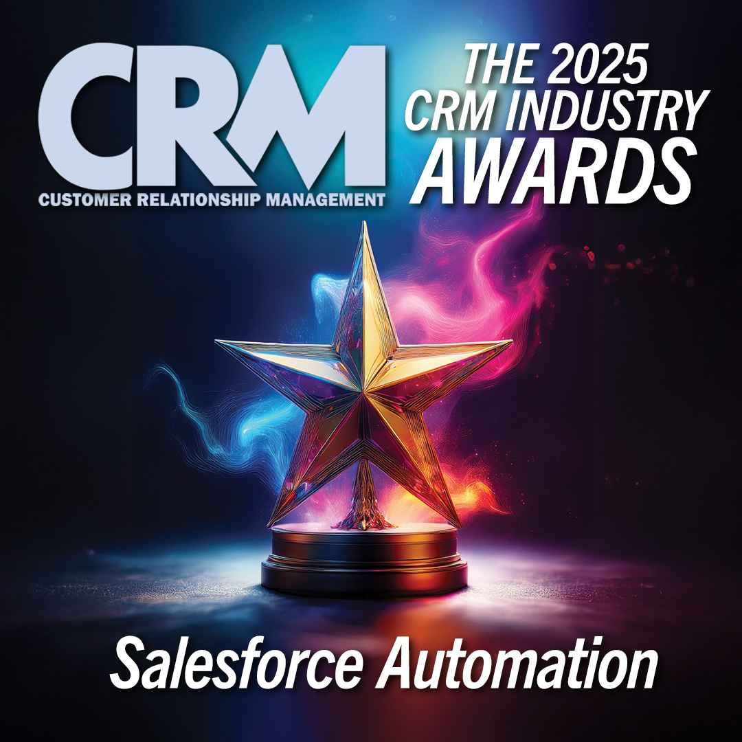 CRM's tweet image. Analysts this year named @SpiroAI as a niche player worth a look in the #SalesforceAutomation space.