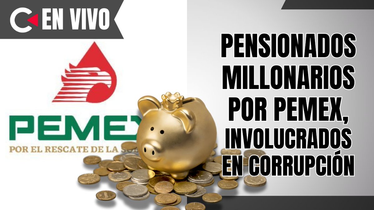 CONTRALÍNEA EN VIVO | A través de, #Facebook y #YouTube con Nancy Flores (<a href="/nancy_contra/">Nancy Flores 🇵🇸</a>) y Aníbal García (<a href="/Anibal_garcia89/">Anibal García Fernández</a>)

-Nuestro tema principal es: #Pensionados millonarios por <a href="/Pemex/">Petróleos Mexicanos</a> , involucrados en #Corrupción

- Tendremos el reporte #DesdeEuropa, con nuestro compañero y