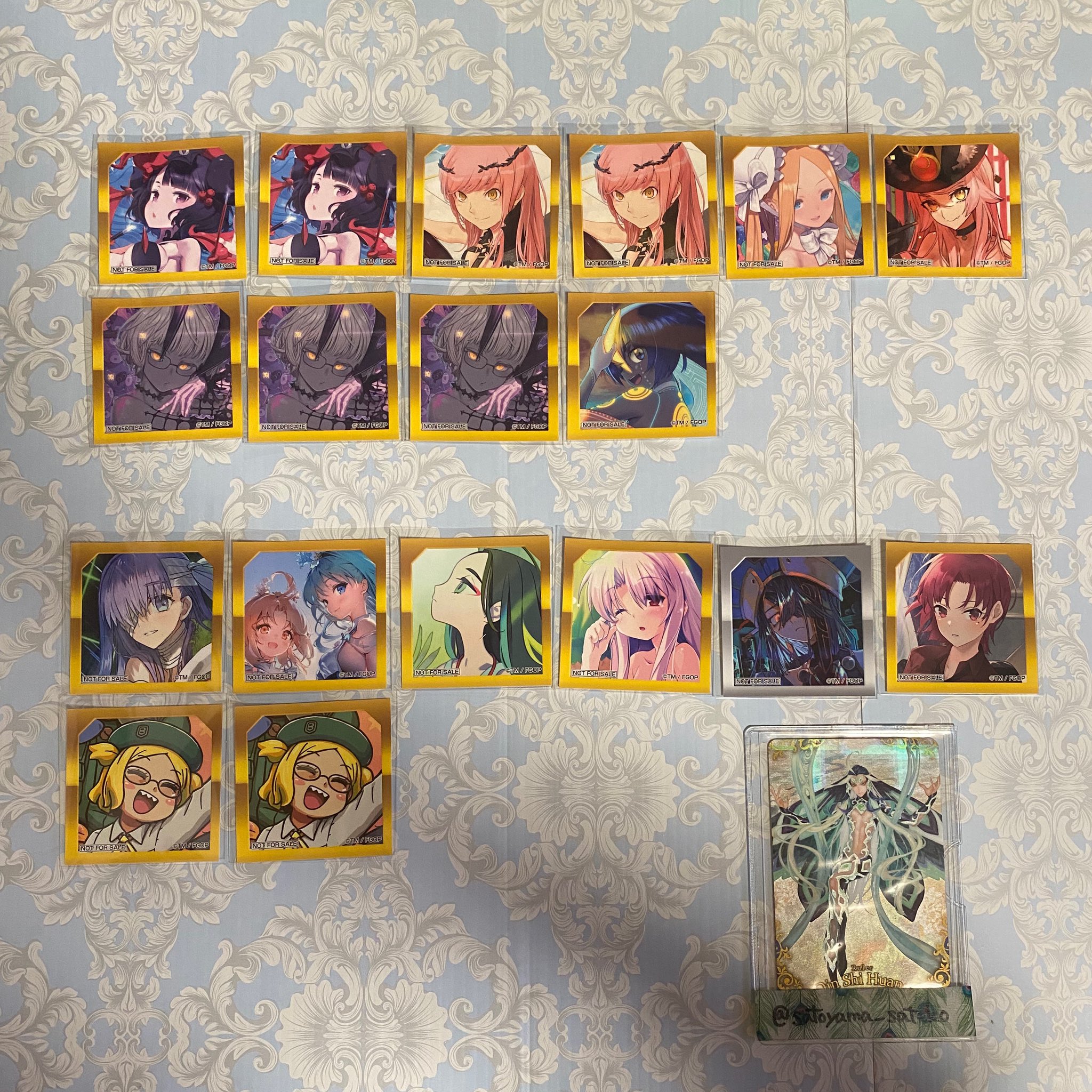 FGO Fate 最終再臨展　蘆屋道満　ステッカー FGO Fate 最終再臨展 蘆屋道満 ステッカー FGO 最終再臨展 特典