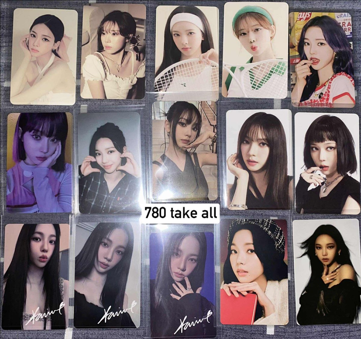 4datzu's tweet image. WTS LFB SALE Karina Winter PCs

- 780 take all
- Payo/2 days
- x sensi
- Parañaque city
- J&amp;amp;T, GGX, SDD couriers

Karina Winter Aespa Photocards PC Photocard Got the beat Girls Chic Magazine sg Seasons Greetings Ube pob winrina yes24