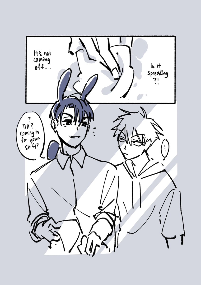 shirt incident #ALNST #에이스테 
(re up because i forgot something)
01-02/ 06