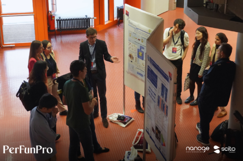 nanoGe_Conf's tweet photo. Lively discussions at the #PerFunPro Poster Session!

Researchers showcase work on:
🔴Ion transport &amp; spectroscopy
🔴Lead-free &amp; low-dimensional materials
🔴Stability, efficiency &amp; scalable devices

👉 A space to share results &amp; build collaborations

🔗https://t.co/FZQpvTYscO https://t.co/F1DBPgcxyO