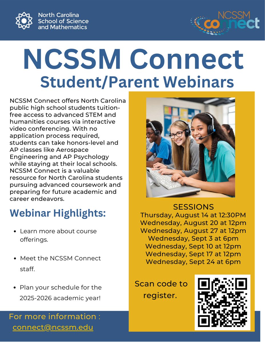 NCSSM Connect (@ncssm_connect) on Twitter photo 