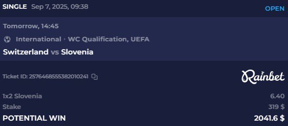 Slovenia for the win in Switzerland tonight…

🇸🇮😏