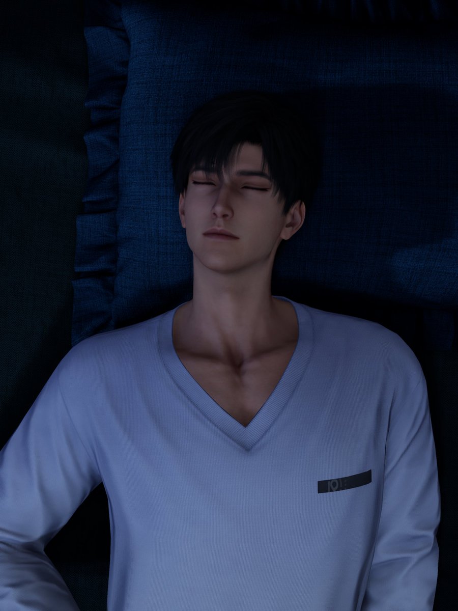 how can he sleep so peacefully when his myth is next
