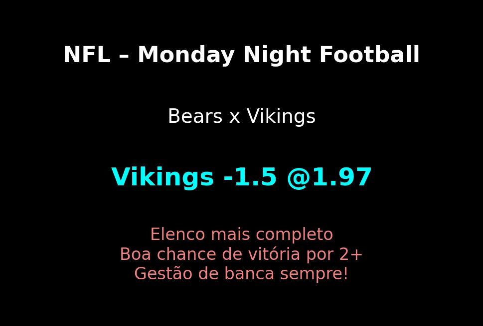 Aposta pra hoje na NFL