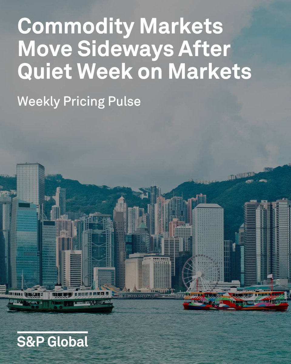 SPGlobal's tweet image. The Material Price #Index (#MPI) by @SPGMarketIntel was flat last week, recording a technical decline of 0.1%. This continues the relatively muted movements over the past month. Four subcomponents declined, five increased, and one was flat.

Discover more &amp;gt;&amp;gt;…