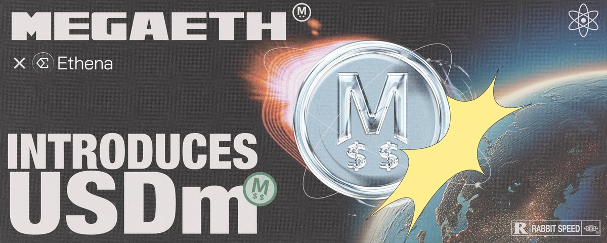Ethenaと提携してUSDmを導入するMegaETH