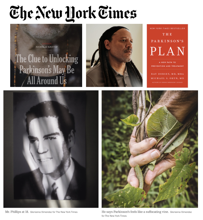Michael Okun (@michaelokun) on Twitter photo The clue to unlocking Parkinson’s may be all around us. In his NY Times opinion piece that dropped today, Nick Kristof highlights how environmental exposures are shaping the world’s fastest growing neurodegenerative disease. He describes how the new best-selling book,The The clue to unlocking Parkinson’s may be all around us. In his NY Times opinion piece that dropped today, Nick Kristof highlights how environmental exposures are shaping the world’s fastest growing neurodegenerative disease. He describes how the new best-selling book,The