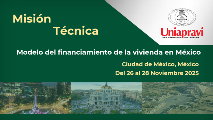 UNIAPRAVI's tweet photo. #Uniapravi realizará la Misión Técnica “Modelo de financiamiento de la vivienda en México”, Ciudad de México, 26-28 de noviembre 2025. 
Vacantes limitadas!
No deje pasar esta oportunidad de aprendizaje e intercambio profesional.
Informes e inscripciones: https://t.co/njs0opRJfI https://t.co/qBYVKF6L1X