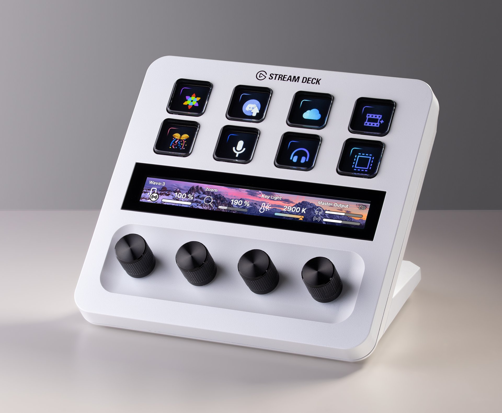 STREAM DECK + （Plus ホワイト） Stream Deck + White Edition | Elgato