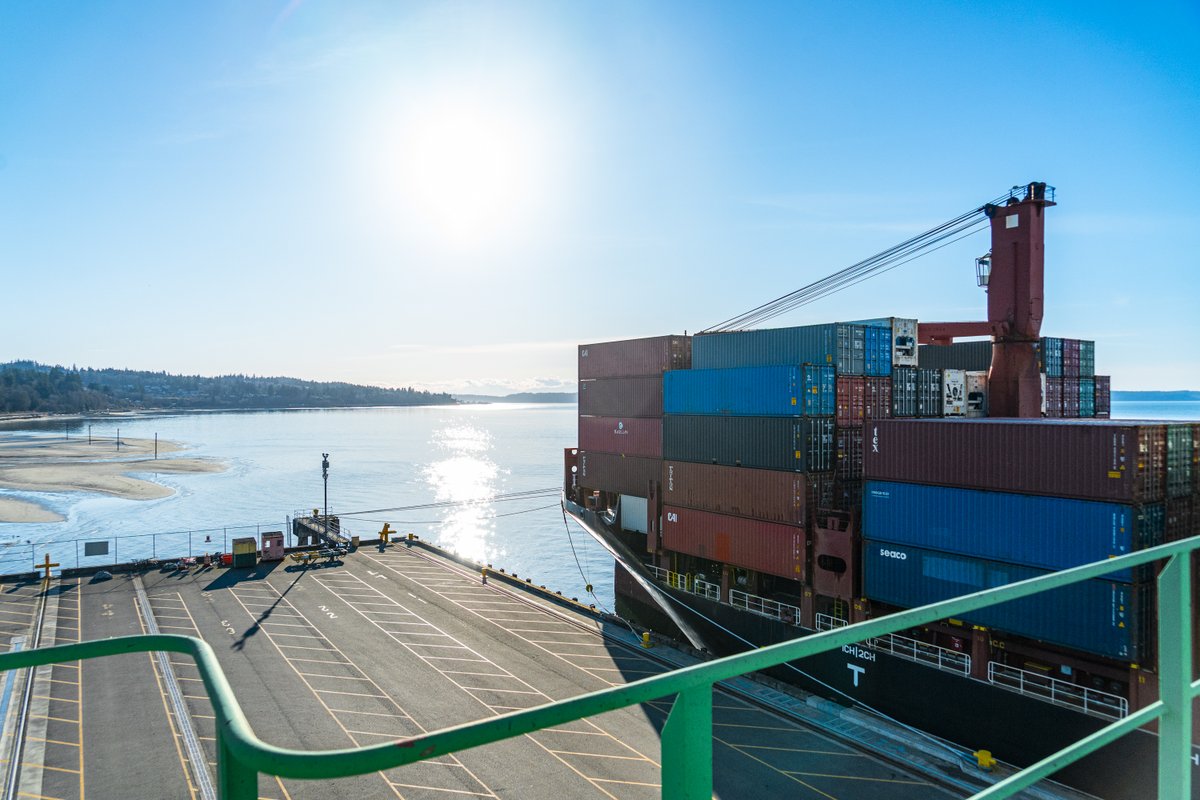 You may think that these were taken during the summer on account of the clear blue skies and calm harbor – surprise! They were taken early this spring. The Port of Everett Seaport’s calm, natural deepwater harbor is home to cargo operations that support more than 40,000 jobs.