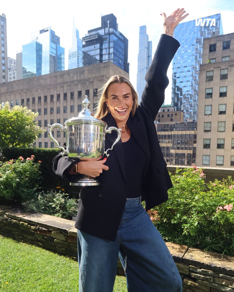 Queen of the Concrete Jungle once again. 

👑🏆🗽