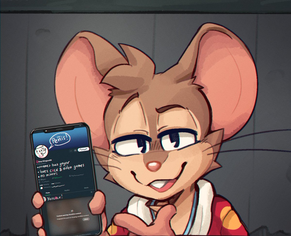 "Hey, that you?" 🫵🐭