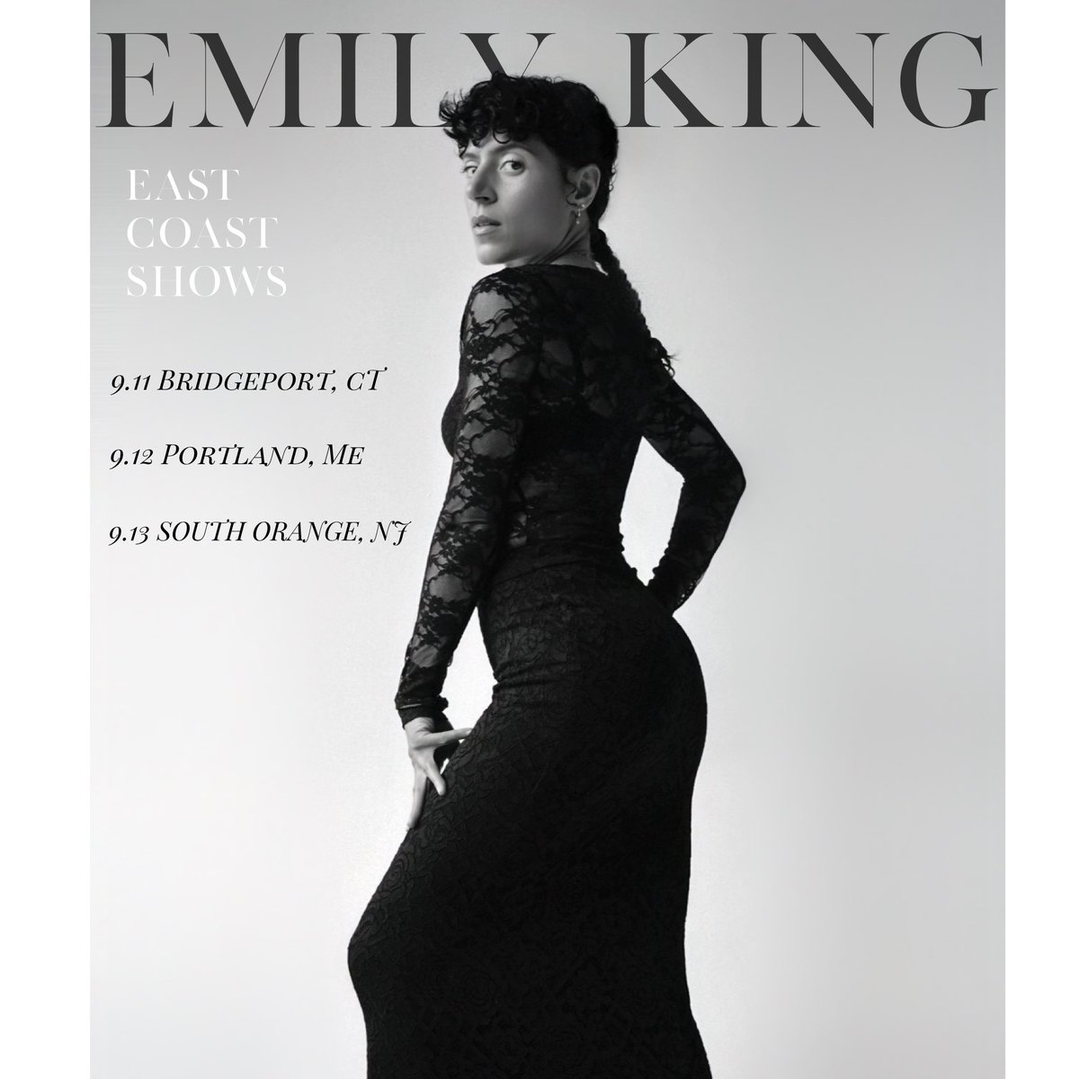 EAST COAST SHOWS THIS WEEK! ❤️
linktr.ee/emilykingmusic 
See you there east coast cuties!  🥰🫶