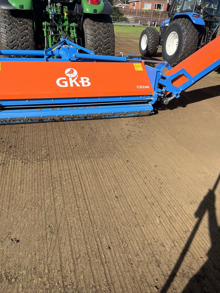 BA_LTD's tweet photo. New week and another cricket square stripped off. Thanks to @gkbtom for the use of the GKB combinator. Great piece of kit. 
#ECB #Cricket https://t.co/yUcc3cLrG5