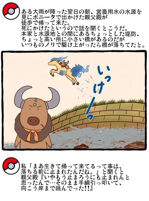 シンオウ某農園
#ポケモンと生活 #ポケモンと社会 #Pokemon 