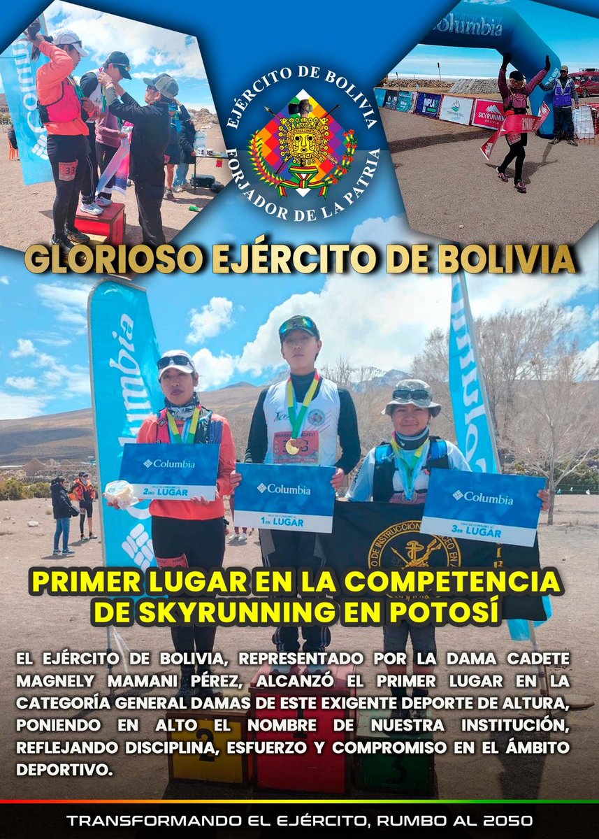 Ejército de Bolivia Forjador de la Patria (@boliviaejercito) on Twitter photo 