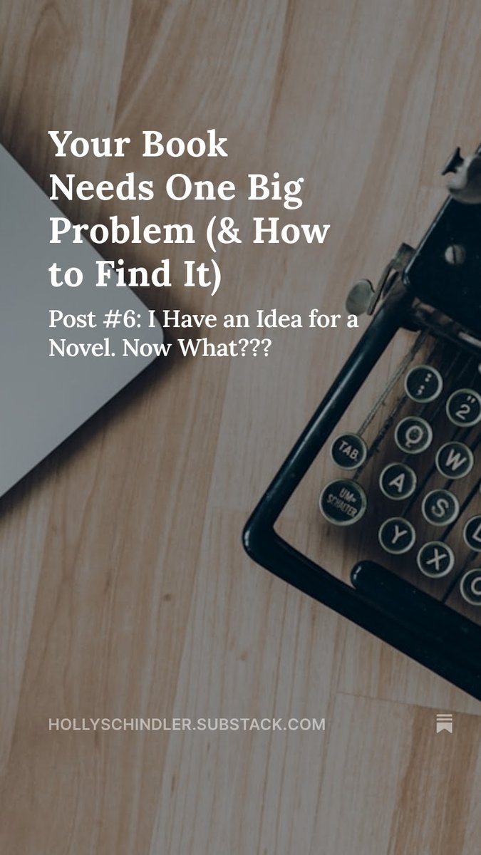holly_schindler's tweet image. You can absolutely use your main character's backstory to find your book's main purpose & macro-goal:
hollyschindler.substack.com/p/your-book-ne…
#writingtips #writinglife #writingtipsandtricks #writingcommunity #writingtipsforbeginners #writingtipsfromwriters