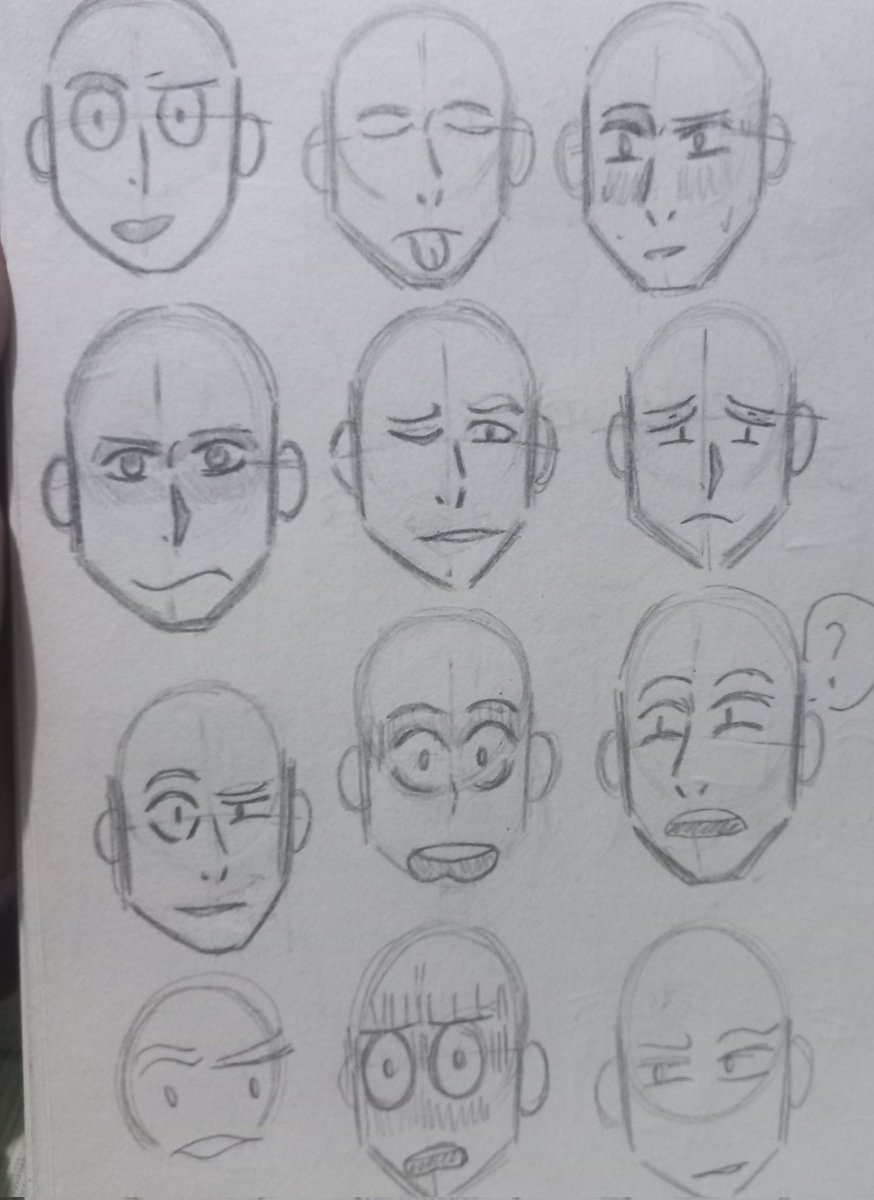 nightskylife's tweet photo. Expressions. #drawing #Artistontwitter #drawingfaces https://t.co/A4xfZIhfp6
