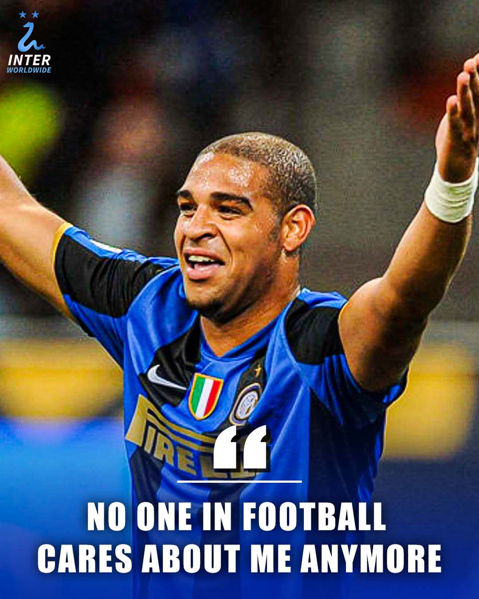 🔵 Inter Legend Speaks Out

Legend Adriano has opened up in an emotional interview:

“No one in football cares about me anymore. The only player who still calls to check on me is Aloisio Chulapa.” 💔

A reminder of how even the biggest stars can feel forgotten once the spotlight