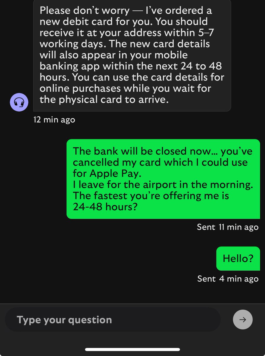 j_lofi's tweet photo. @LloydsBank Why have you just ghosted me? https://t.co/oKPHUQqzH6
