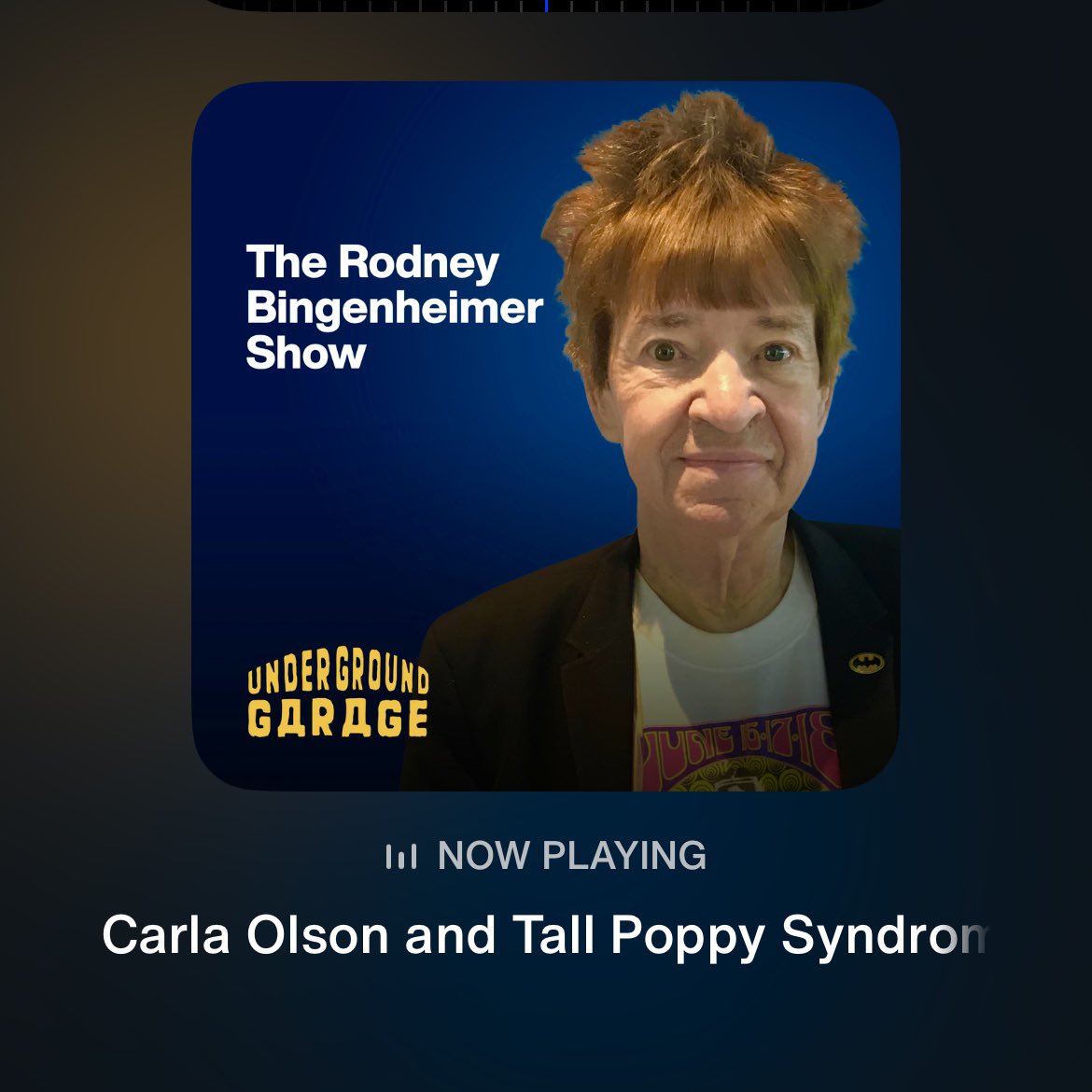 Tall Poppy Syndrome (@tpsbandofficial) on Twitter photo Thank you to Rodney Bingenheimer for spinning Carla Olson and Tall Poppy Syndrome’s single “Is It True” for the past year including last night on his “Best Of” show in Little Steven’s Underground Garage.
#RodneyBingenheimer
<a href="/littlesteven_ug/">Little Steven's Underground Garage</a> Thank you to Rodney Bingenheimer for spinning Carla Olson and Tall Poppy Syndrome’s single “Is It True” for the past year including last night on his “Best Of” show in Little Steven’s Underground Garage.
#RodneyBingenheimer
<a href="/littlesteven_ug/">Little Steven's Underground Garage</a>