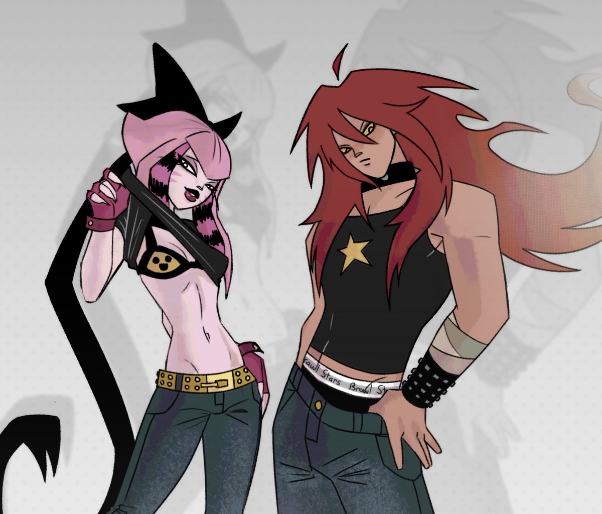 I like drawing them like theyre in a photoshoot
#brawlstars
