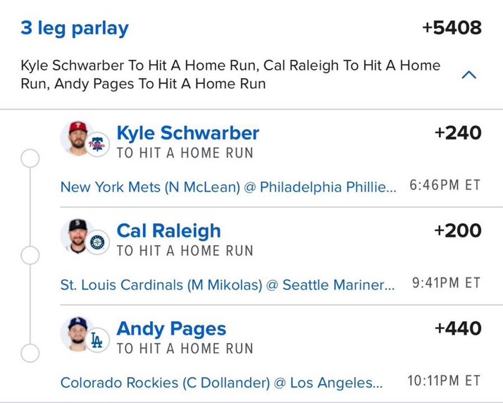 ELIANAMASON01's tweet image. Daily Lotto 💰 We locked in 💫

$50 to 2 persons who (#1Like=RT) After we Sweep 🧹 tonight 🔥 (Must be Following to enter✅)‼️
 Link in Bio ‼️ Let’s get this 💰💰

#PrizePicks #GamblingTwitter #NCAA #Trending #TrendingNow #PlayerProps #PropBets #NFLTwitter    #NFLonX #GamblingX