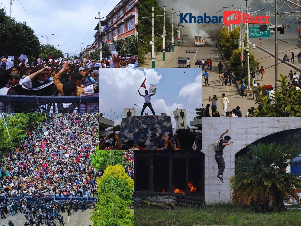 MORE_UPDATE_c's tweet photo. Nepal Gen Z Protests: नेपाल में भड़की हिंसा,अब तक 19 लोगों की मौत, जानें पूरा मामला

https://t.co/rcwDi2Pyyr

#NepalProtests #SocialMediaBanNepal #GenZProtests #NepalViolence  #NepalNews #SaveSocialMediaNepal #NepalYouthProtest #VicePresidentialElection2025 https://t.co/AdPhLgDkf5
