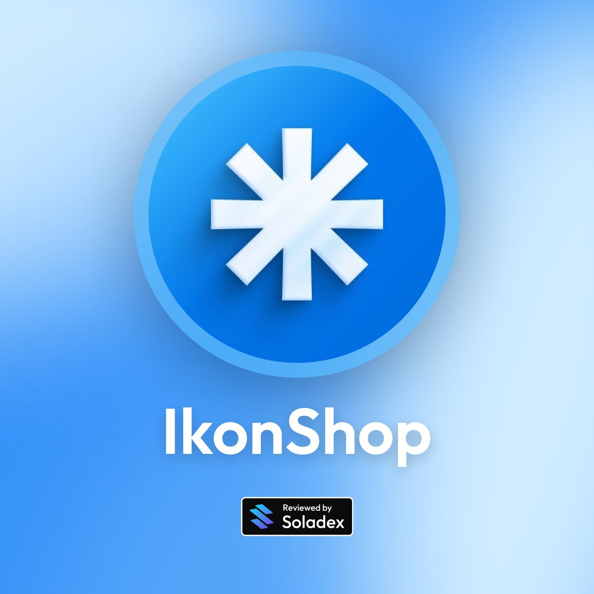 Introducing: @IkonShopApp — Crypto E-Commerce for Everyone! → IkonShop is a  Solana-native E-commerce platform where merchants can launch their own  storefronts and accept SOL, USDC, or other Solana tokens with instant  settlement
