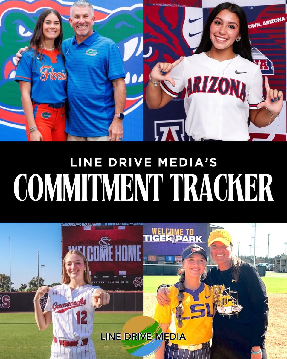 🚨 2027 commits are rolling in!
We just launched a database to track them all!🤩 Link below⬇️

🔗: linedrivemedia.com/news/recruitin…

#LineDriveMedia #LineDriveSoftball #softball #RecruitingSeason #ClassOf2027 #CollegeSoftball #CommitTracker #CommitmentTracker <a href="/TJ_Jennings2027/">Taylor Jennings</a>