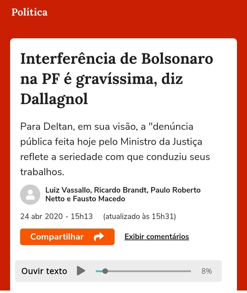 O objetivo da Lava Jato era tirar o PT para abrir caminho para os TUCANOS!

De repente apareceu Bolsonaro no caminho, representando o POVO!🇧🇷

Por isso o NOVO/MBL/PT odeiam a direita BOLSONARISTA!