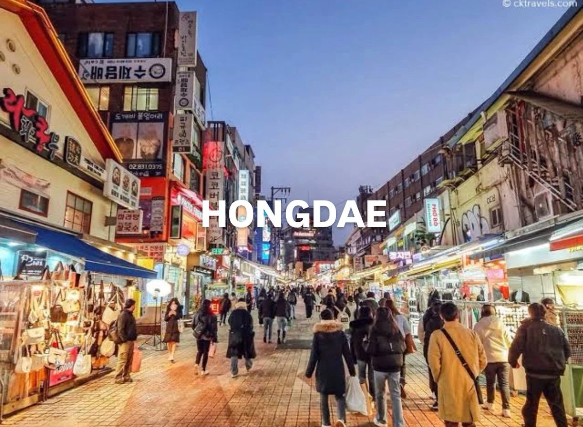 cortislvs's tweet photo. so i got a lil curious about the cultural shoutouts in FaSHioN and did some digging, apparently Dongmyo is very famous for cheap thrift finds, Hongdae is the heartbeat of youth culture, fashion and music and Cheongdam-dong is known as Seoul's luxury district with designer stores https://t.co/7gYq87ztcF
