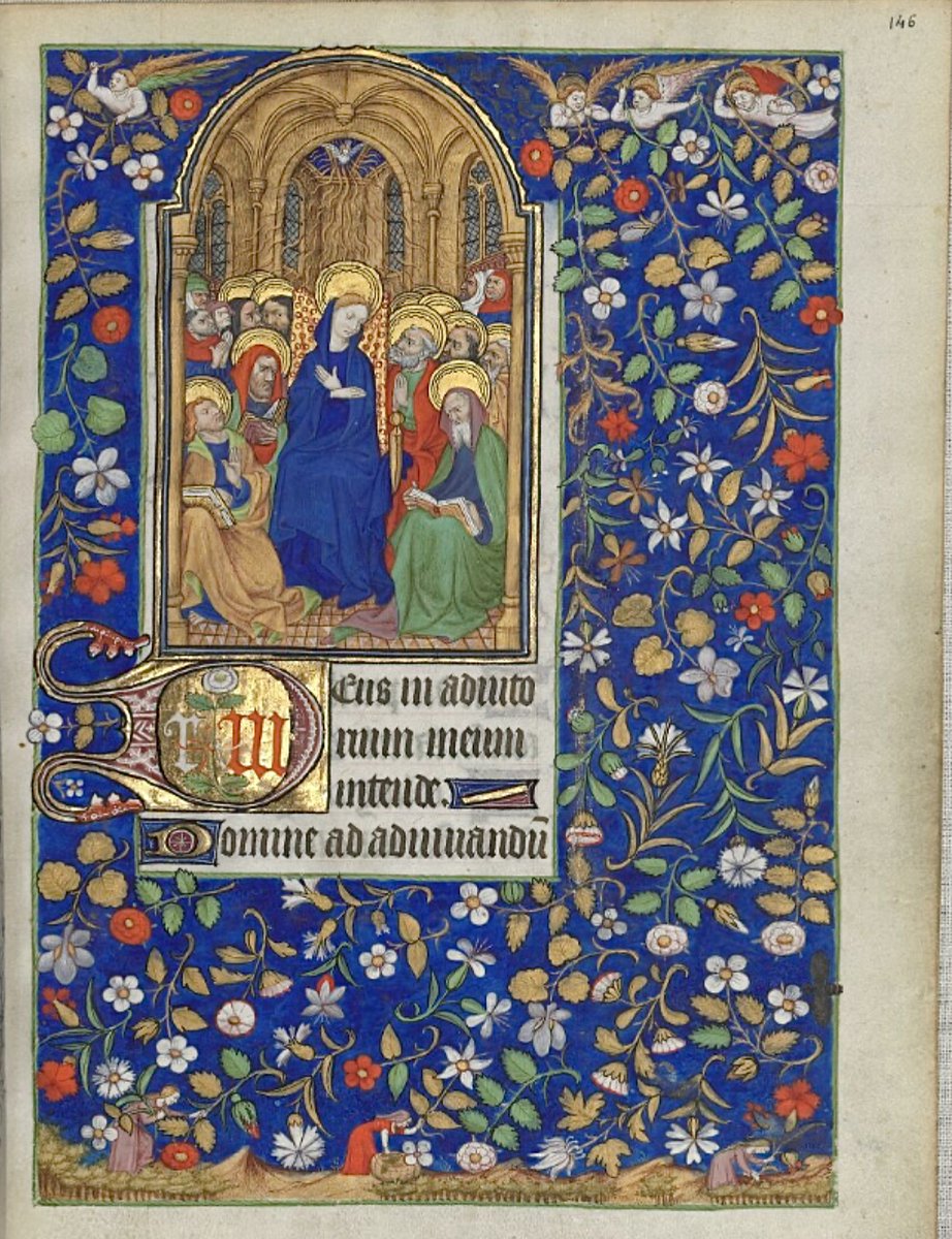 Ennius (@red_loeb) on Twitter photo A beautiful border of flowers
#ManuscriptMonday
BnF MS Latin 1156B; Horae ad usum romanum; 15th century; f.146r <a href="/GallicaBnF/">Gallica BnF</a> A beautiful border of flowers
#ManuscriptMonday
BnF MS Latin 1156B; Horae ad usum romanum; 15th century; f.146r <a href="/GallicaBnF/">Gallica BnF</a>