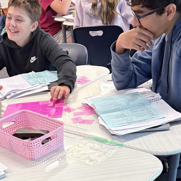 EvansPanthers's tweet image. ✨ Our 8th grade students are hard at work preparing for their Exploration &amp;amp; Colonization unit test! They’re collaborating, sharing ideas, and helping each other deepen their understanding of key concepts. Teamwork makes the learning even stronger! 📚🌍  #EvansIMPACT