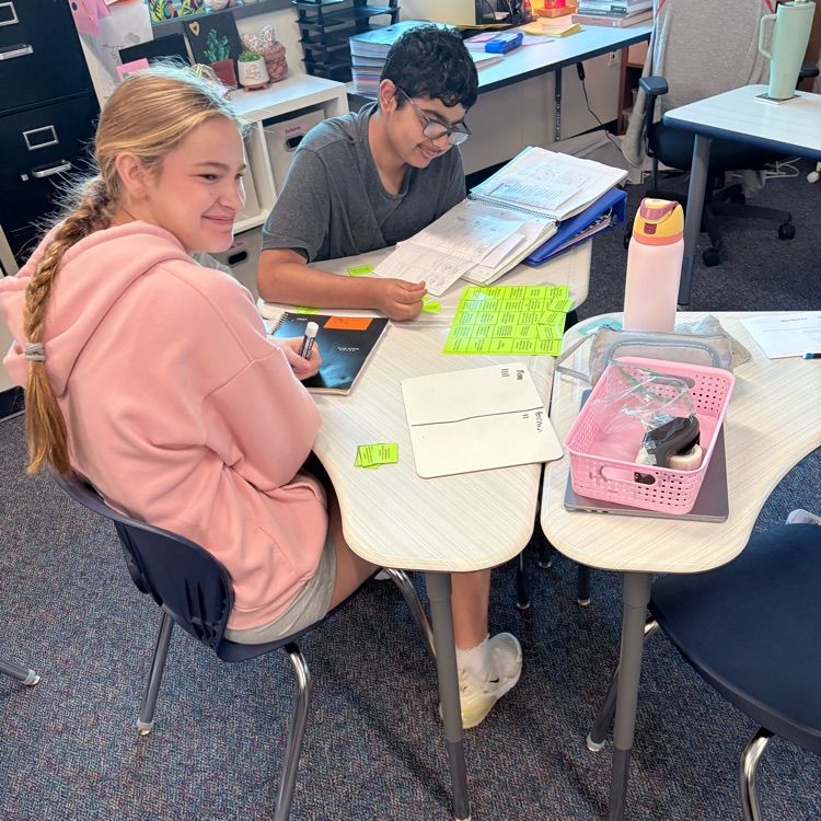 EvansPanthers's tweet image. ✨ Our 8th grade students are hard at work preparing for their Exploration &amp;amp; Colonization unit test! They’re collaborating, sharing ideas, and helping each other deepen their understanding of key concepts. Teamwork makes the learning even stronger! 📚🌍  #EvansIMPACT