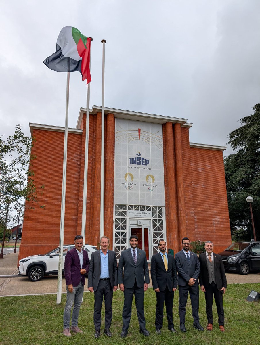 زرنا المعهد الوطني للرياضة في باريس، حيث التقينا بالمدير العام فابيان كانو. أكدنا خلال اللقاء على اهتمام دولة الإمارات بتطوير الرياضة وتعزيز فرص التعاون في هذا المجال الحيوي بما يخدم الرياضيين ويحقق الإنجازات الوطنية.