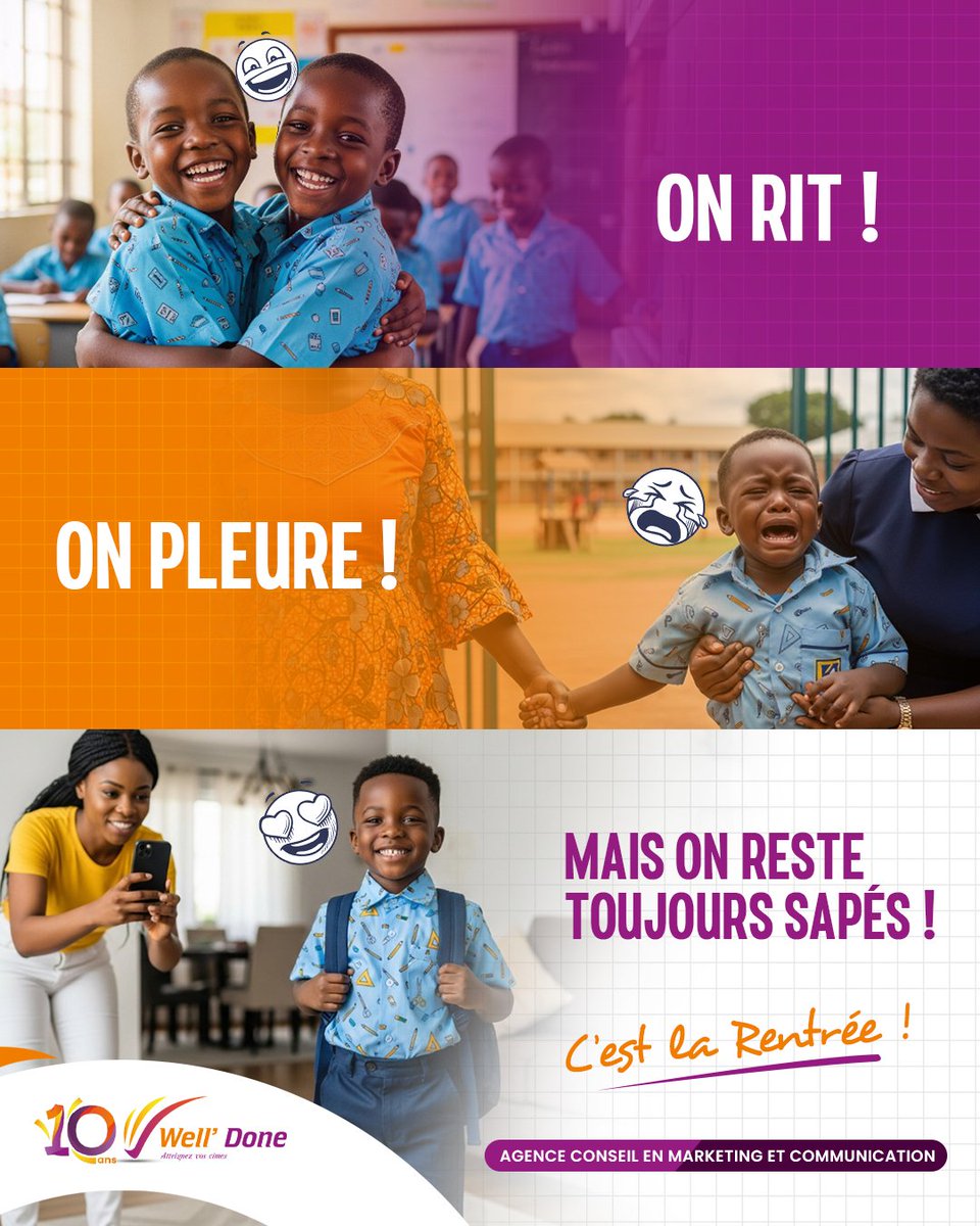 WellDoneSA1's tweet photo. C'est la rentrée ... 

#BackToSchool 
#WellDone https://t.co/KH4d23qMPM