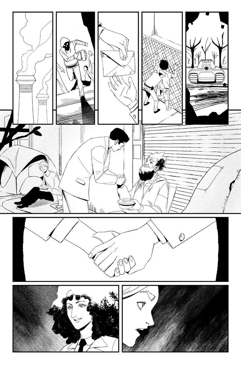 LAST FEW HOURS TO BACK HEADCASES!

I mean, look at Paulo’s inks for Issue 3. Wouldn’t they look just so cool with colors and word balloons on top?! kickstarter.com/projects/leswr…