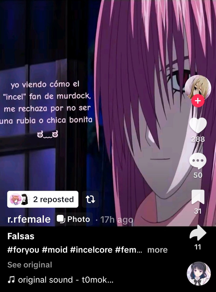 BUAJAJA! Mmmm veo ke estas disque "femcels" traenn la realidad muuy alterada! Mmm la blackpill ke yo propago es la única realidad mmm!!