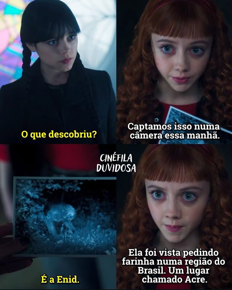 kazoreltrusova's tweet photo. Vsf kkkkkkkk. Parem de bagunçar com a minha Enid https://t.co/xUteSplMOi