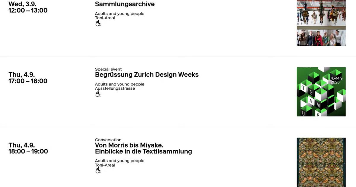 thedroptimes's tweet image. Liip upgraded the Recurring Events module for the Swiss design museum—then shared the code with us all.
Multilingual, group signups, locked dates, and more 🧩
Full story →
bit.ly/3V7Sl4S
#Drupal #OpenSource #DrupalDev #EventManagement