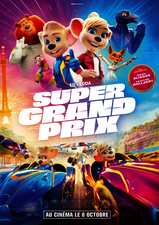 🎬 J-30 ! Après l’Allemagne 🇩🇪, l’Angleterre 🏴, l’Espagne 🇪🇸 et la Croatie 🇭🇷, Ed &amp; Edda Super Grand Prix (Grand Prix of Europe) arrive enfin dans les pays francophones 🌍 ! 🍿✨
🤩 Prêt à découvrir le 1er long-métrage d’#EuropaPark sur grand écran 🎥🌟 ?