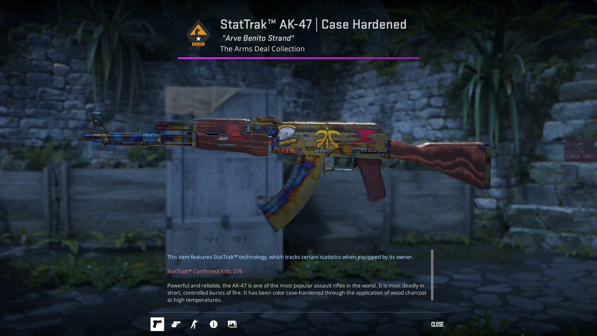 vendo esta ak, float 0.40, 4 stickers katowice 2014 (7000$ los 4)