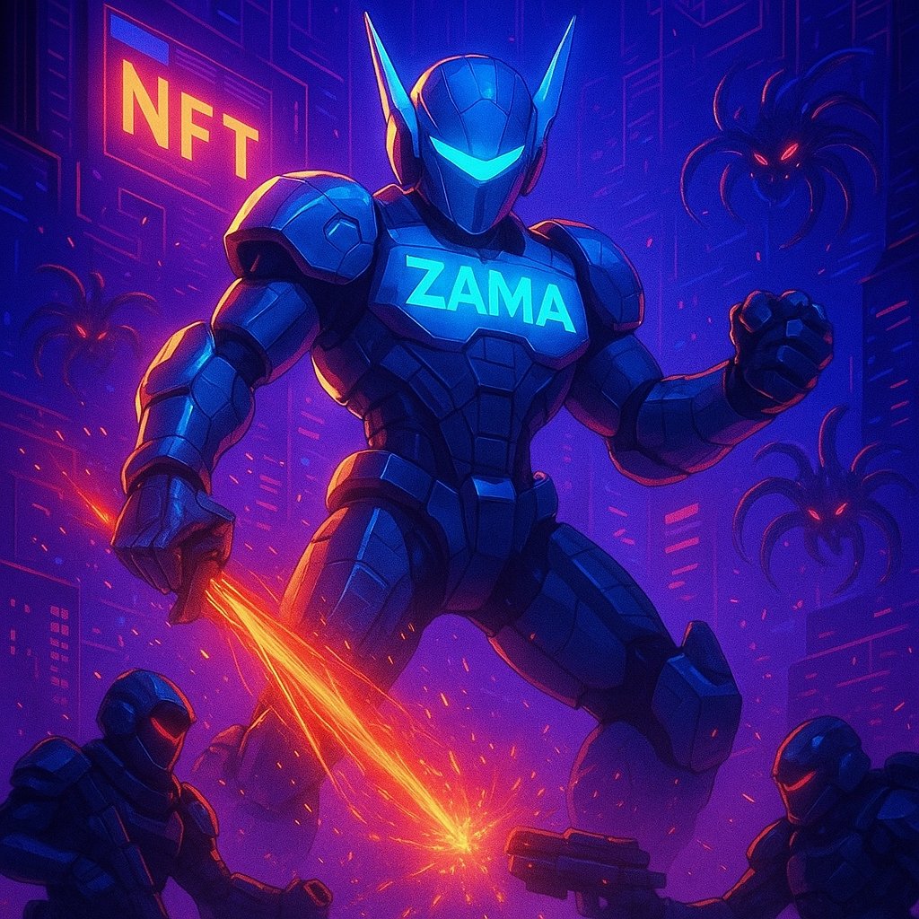 🌐 Trong thế giới số, dữ liệu chính là sự sống ai nắm giữ thông tin sẽ nắm quyền kiểm soát.

Giữa thành phố rực sáng đèn neon nhưng ẩn trong bóng tối của các tập đoàn và hacker tàn bạo, xuất hiện <a href="/zama_fhe/">Now @zama</a> – “hiệp sĩ mã hóa”. 

Với vũ khí là Fully