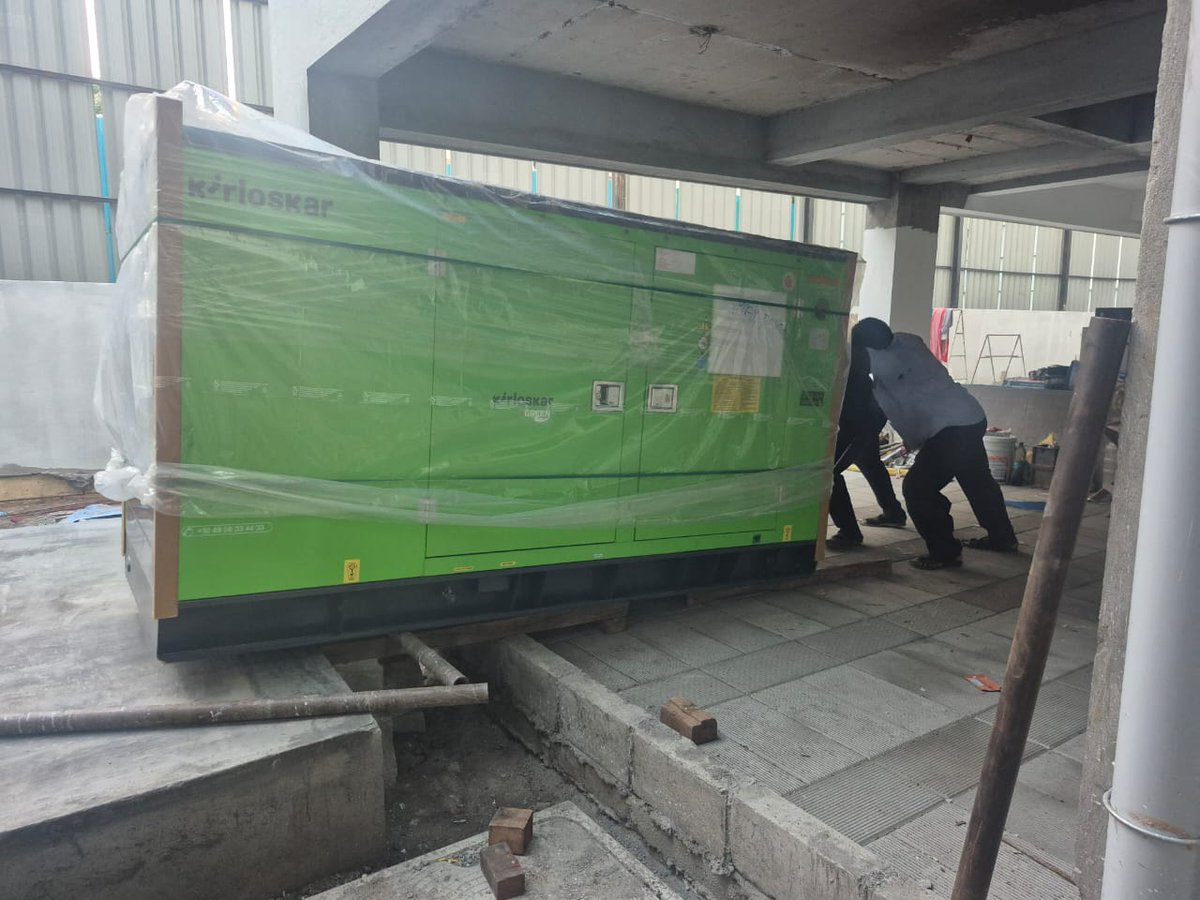 maxpowerservice's tweet image. 🚀 Recent Supply Update! 🚀

We have successfully supplied 45kVA Kirloskar Powergen Diesel Generators at Adyar, Chennai, Tamil Nadu.

For more details, visit 🌐 maxpowerservices.com or 📞 call us at 9392836363.

#MaxPowerServices #KirloskarDG #DieselGenerator #PowerSolutions
