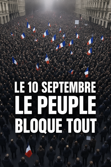 Ce gouvernement de tromperie pense qu’en fixant la destitution de #Bayrou au #8septembre, il pourra calmer la colère du peuple et l’empêcher de participer aux manifestations du #10septembre
Mais rien ne changera
Le peuple a déjà pris sa décision✊🇫🇷
#BloquonsTout #bayroudémission