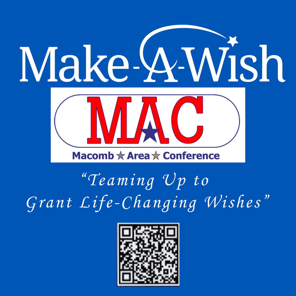 This week, athletic events (with the exception of football games) at Cousino are offering free admission to home contests &amp; ask for donations to the Make-A-Wish Foundation in lieu of paying an admission fee. Participants may donate via the QR Code, or a cash donation at the gate.