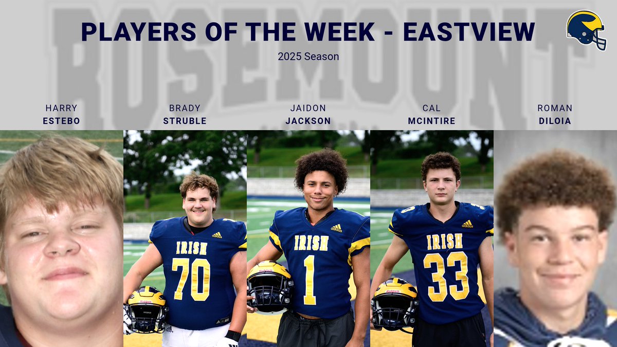 Congrats to our week 2 Players of the Week!